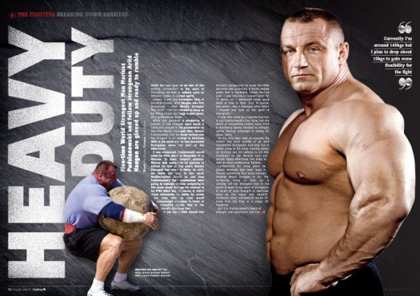 strongest man in world. Issue 4 – David Haye